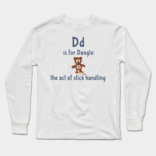 ABC's of Hockey - D Long Sleeve T-Shirt